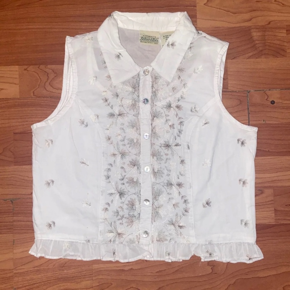 (Donating) Vintage Button Down Vest